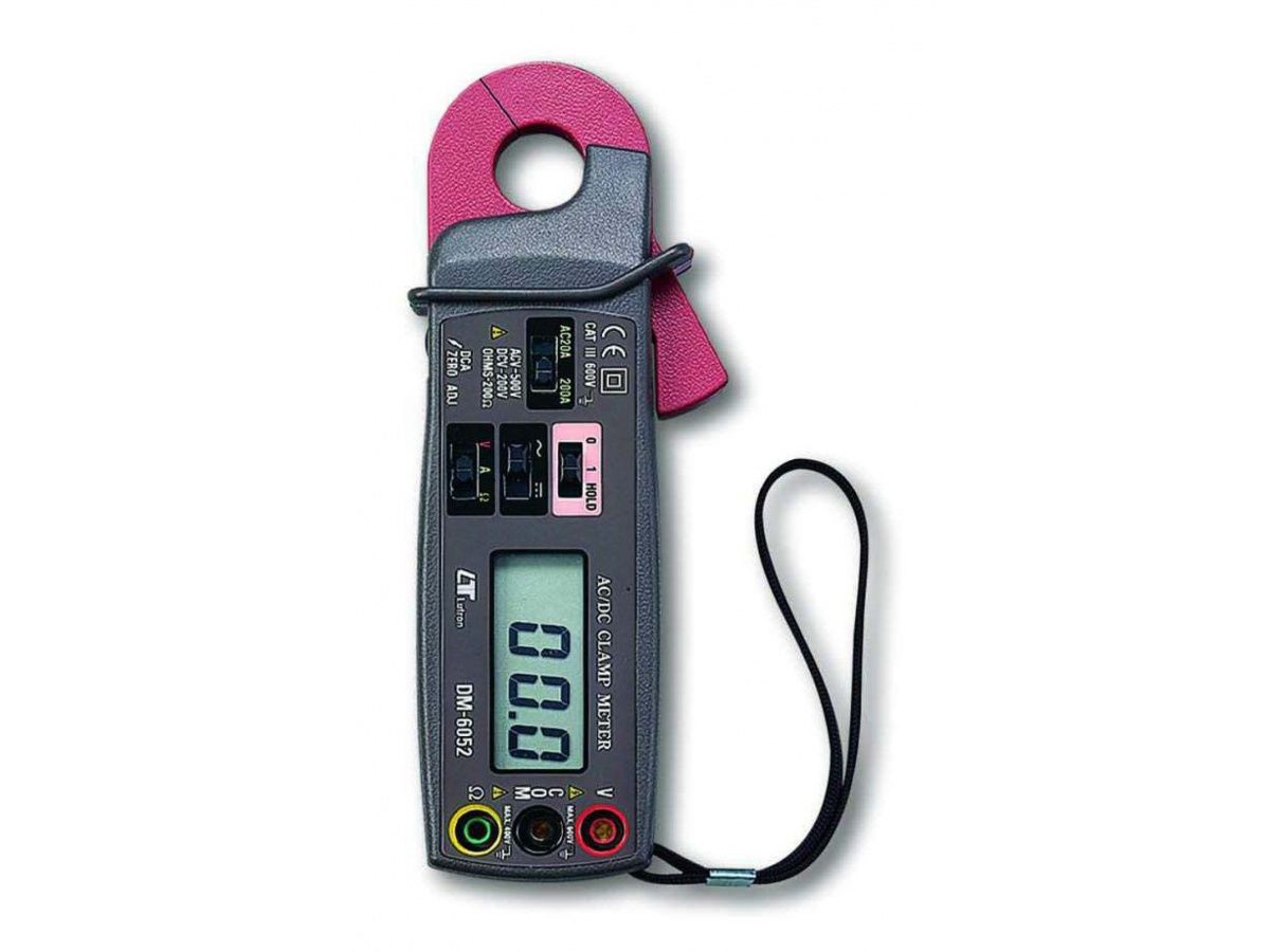 DM-6052 Lutron AC/DC 200A Clamp Meter