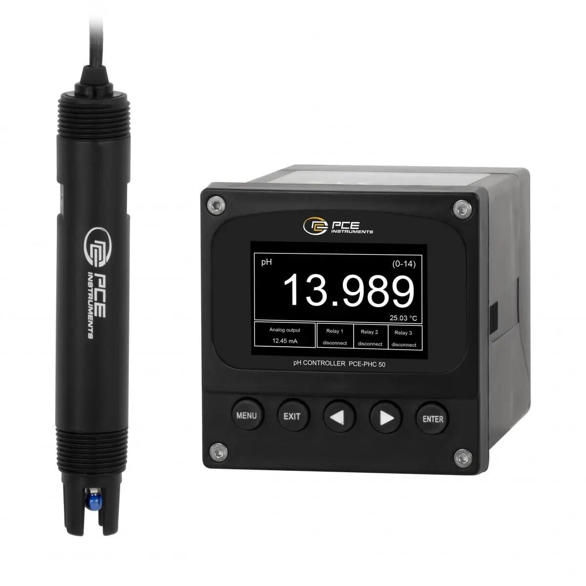 PCE-PHC 50 pH Metre / pH Test Cihazı