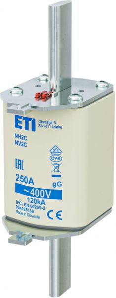 Eti NH2C gG 250A/400V korr.