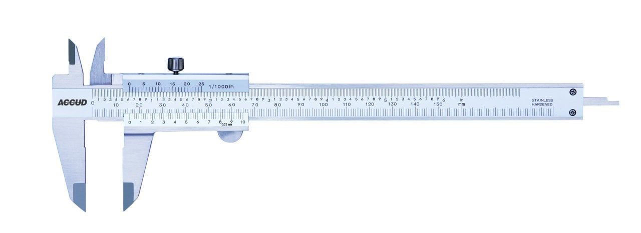 ACCUD 120-008-14 Mekanik Kumpas 120 Serisi 0.05mm - 0-200mm