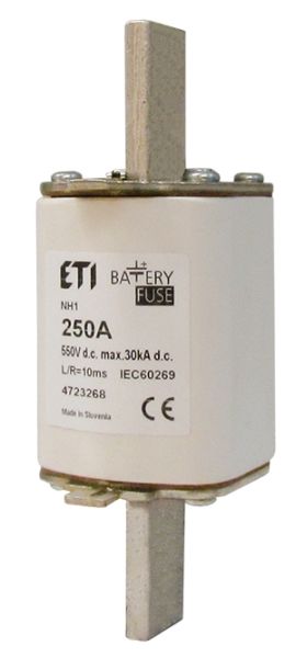 Eti NHS1/110 gBat 250A/550V DC