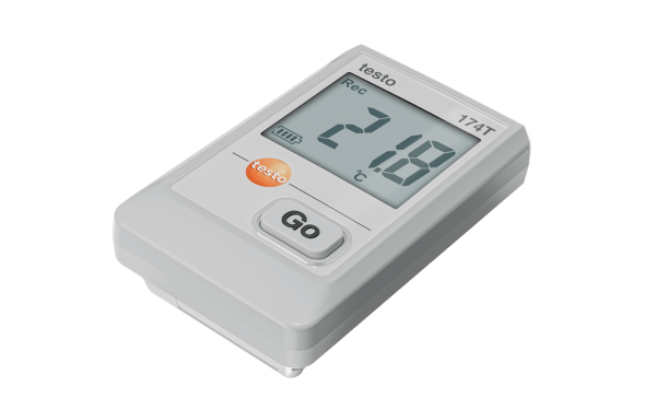 Testo 174T USB-C Girişli Mini Sıcaklık Kayıt Datalogger Cihazı | Beyaz