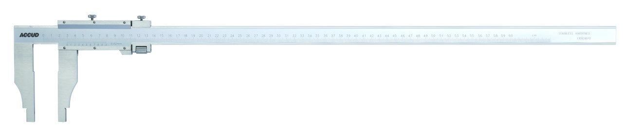 ACCUD 127-020-51 Mekanik Kumpas 127 Serisi 100mm - 0.05mm - 0-500mm