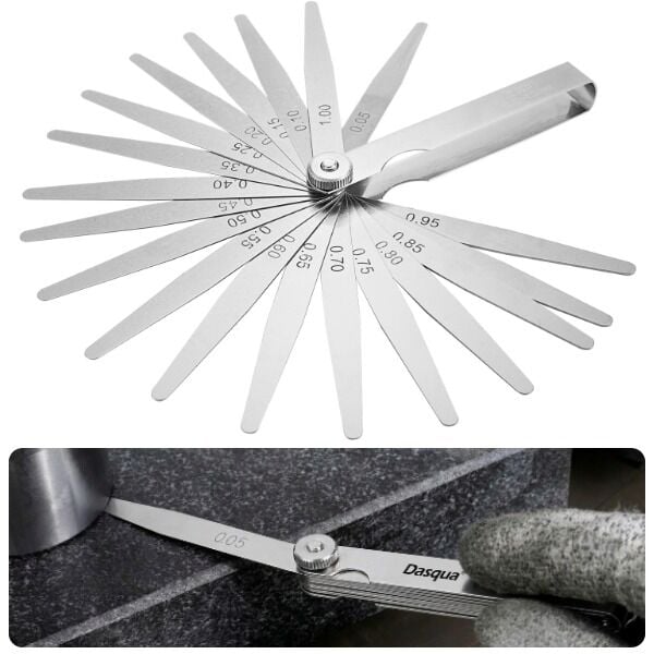 Dasqua 1820-0100 Filler Çakısı 0.05mm - 1.00mm