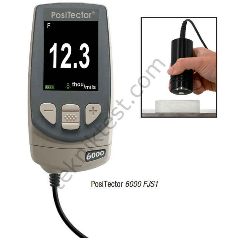 Defelsko Positector 6000 FJS1 Kaplama Kalınlığı Ölçüm Cihazı