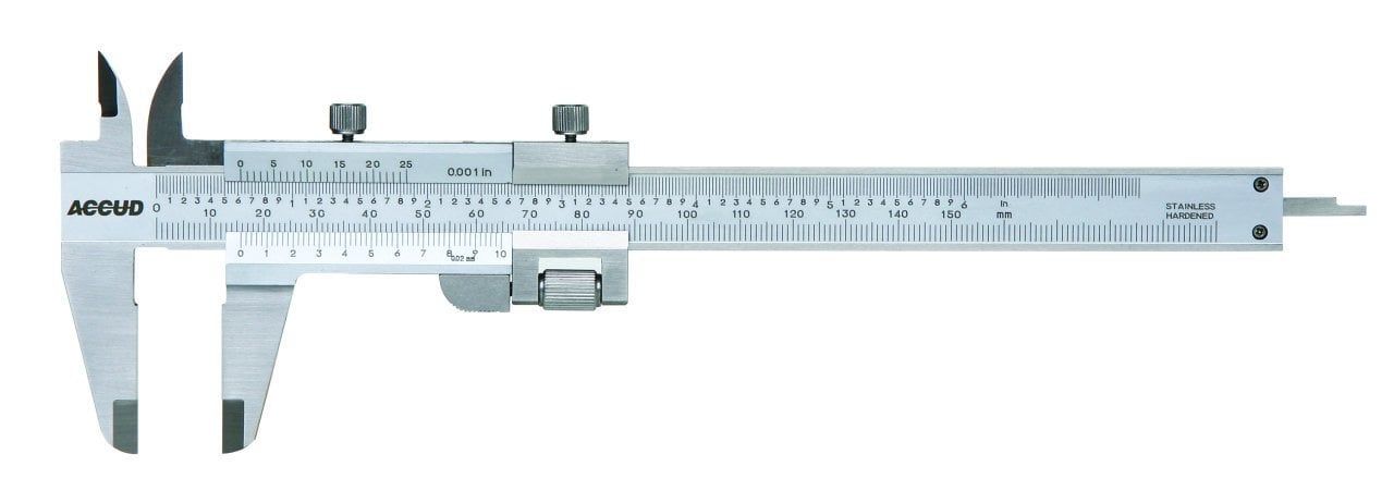 ACCUD 125-005-11 Mekanik Kumpas 125 Serisi - Hassas Ayarlamalı 0-130mm