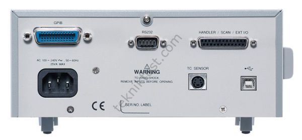 GW Instek GOM-804 with OPT.01 GPIB  (CE) Miliohmmetre