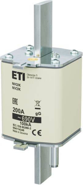 Eti NH2/K gG 200A/690V