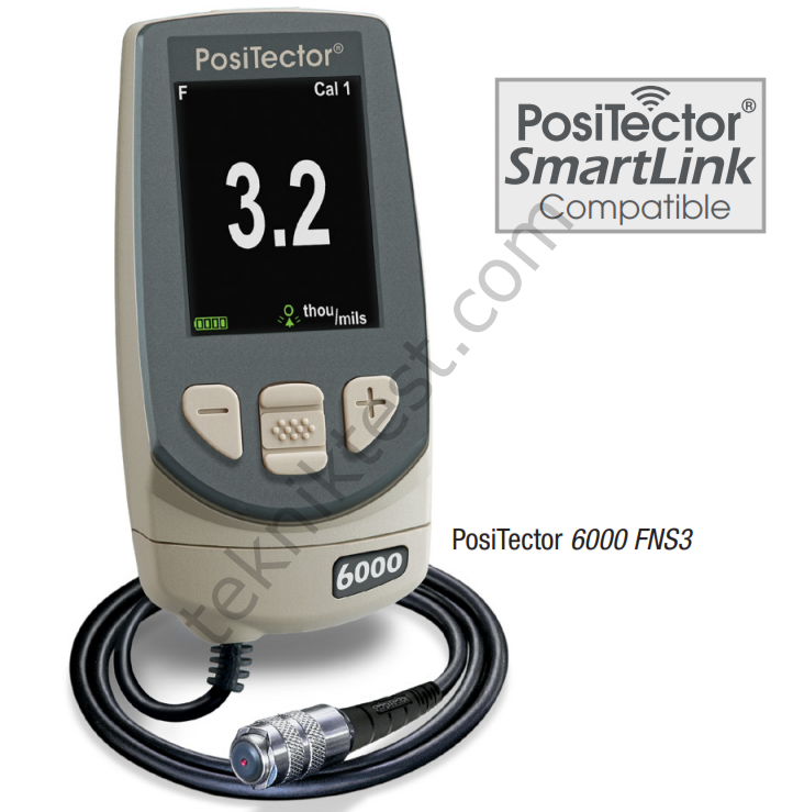 Defelsko Positector 6000 FNS3 Kaplama Kalınlığı Ölçüm Cihazı