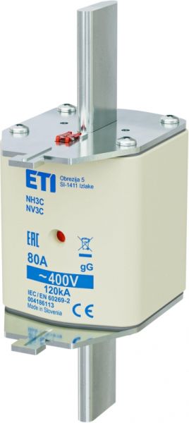 Eti NH3C gG 80A/400V