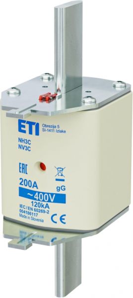 Eti NH3C gG 200A/400V