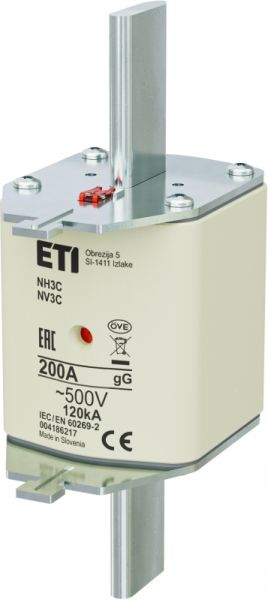 Eti NH3C gG 200A/500V