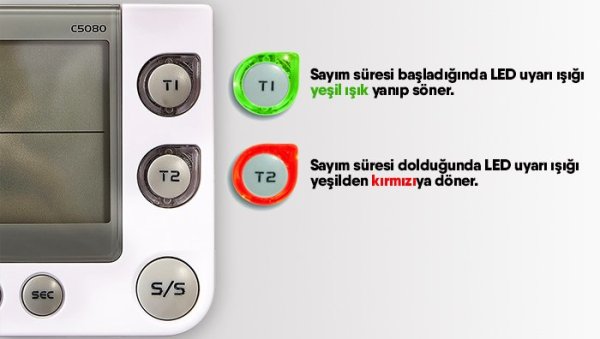 Tfa 38.2025 Dijital Zamanlayıcı '2 Ekranlı'