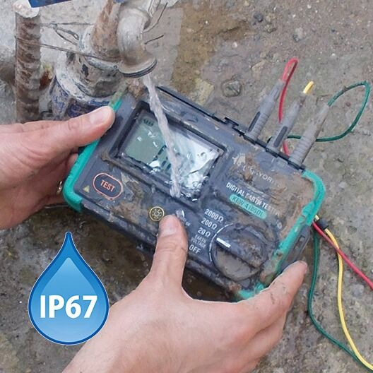 KYORITSU MODEL 4105DLBT Toprak Direnci Test Cihazı