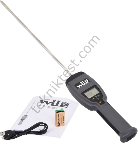 Wile 500 Balya Ot, Saman, Yonca ve Silaj Sıcaklık Nem Ölçer