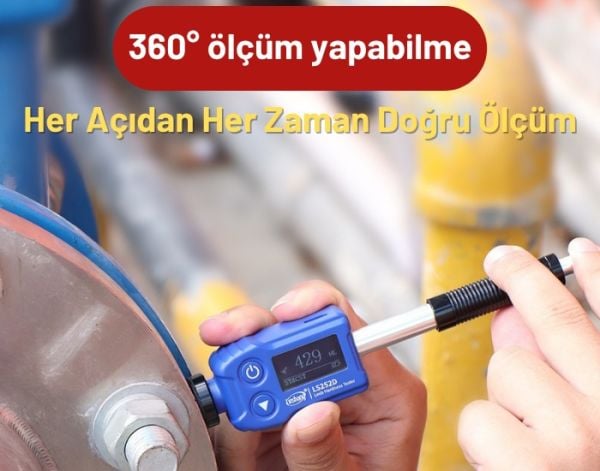 Linshang LS252D Leeb Sertlik Ölçer | Taşınabilir Metal Sertlik Test Cihazı