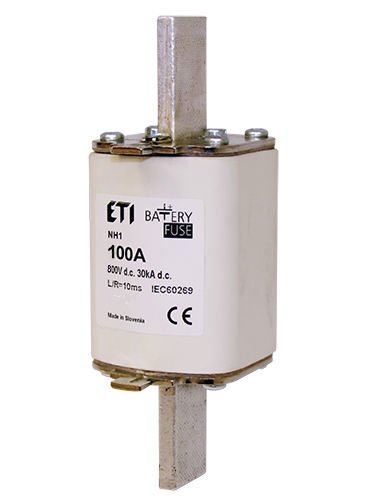 Eti NH1 gBat 100A/800V DC