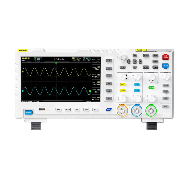 FNIRSI 1014D Dijital Osiloskop | 2 Kanal 100MHz 1GSa/s & DDS Sinyal Jeneratörü