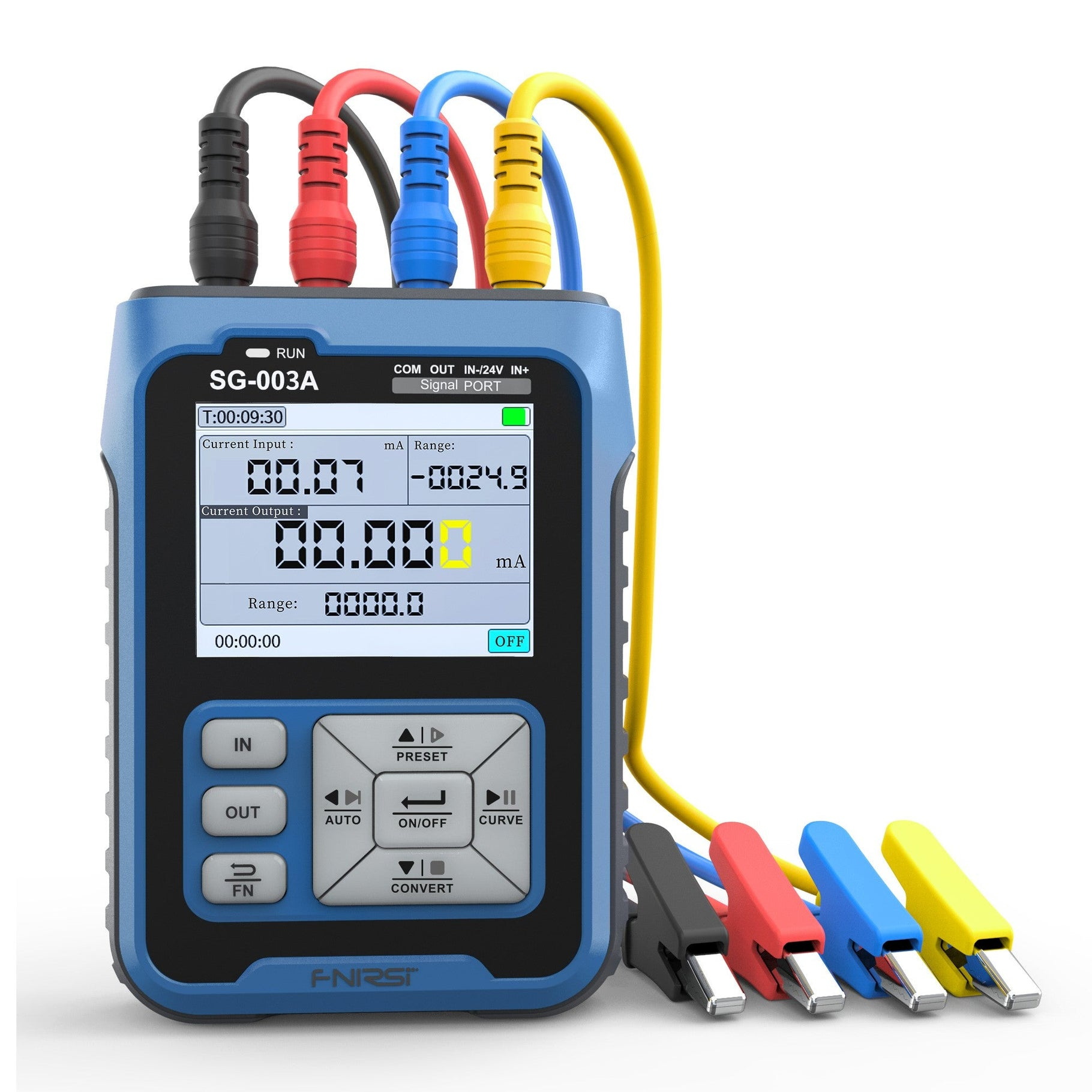 FNIRSI SG-003A Proses Kalibratörü | 4-20mA, 24V, PWM ve RS485 Sinyal Jeneratörü