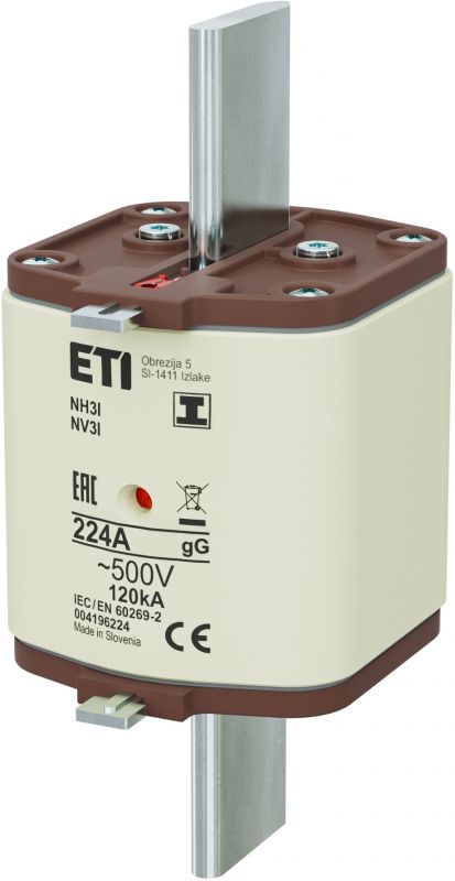 Eti NH3/I gG 224A/500V