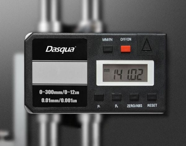 Dasqua 3230-8105 Çift Sütunlu Dijital Mihengir 300 mm