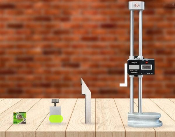 Dasqua 3230-8105 Çift Sütunlu Dijital Mihengir 300 mm