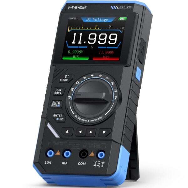 FNIRSI DST-210 3’ü 1 Arada Osiloskop | Multimetre ve 50kHz Sinyal Jeneratörü