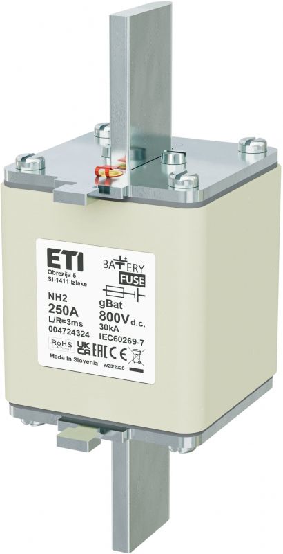 Eti NH2 gBat 250A/800V DC