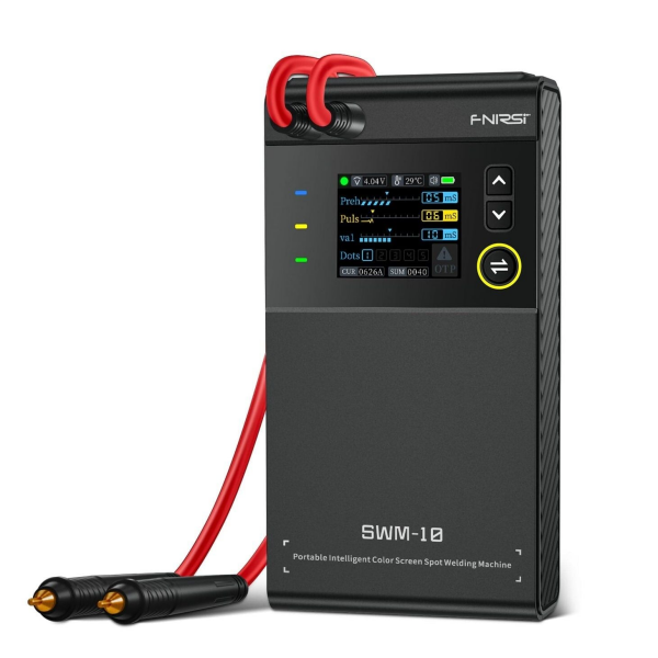 FNIRSI SWM-10 Nokta Kaynak Makinesi | 1200A Bataryalı Spot Kaynak