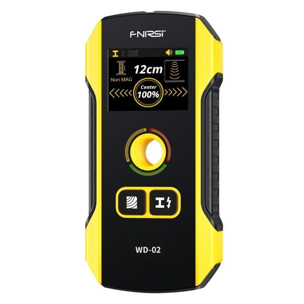 FNIRSI WD-02 Duvar Dedektörü | Metal, Kablo ve Ahşap Bulucu Stud Finder