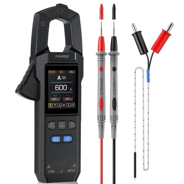 FNIRSI DMC-100 True RMS Pens Ampermetre | 600A, 1000V ve Dalga Formu Görüntüleme
