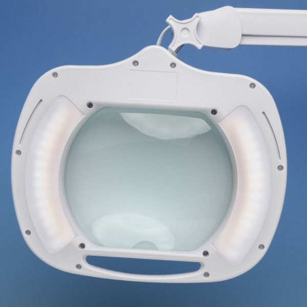 6030 Sarı ve Beyaz Led Işık Seçenekli Geniş Mercekli Büyüteç