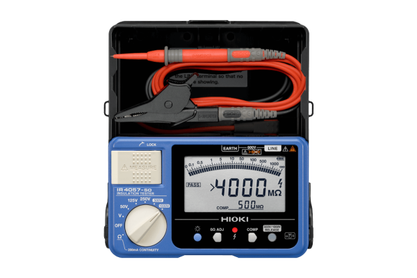 Hioki IR4057-50 50-1000V 4 GOHM Dijital İzolasyon Test Cihazı