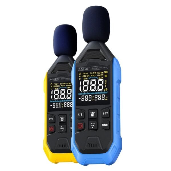 FNIRSI FDM01 Dijital Ses Seviyesi Ölçer | 30–130 dB Desibelmetre