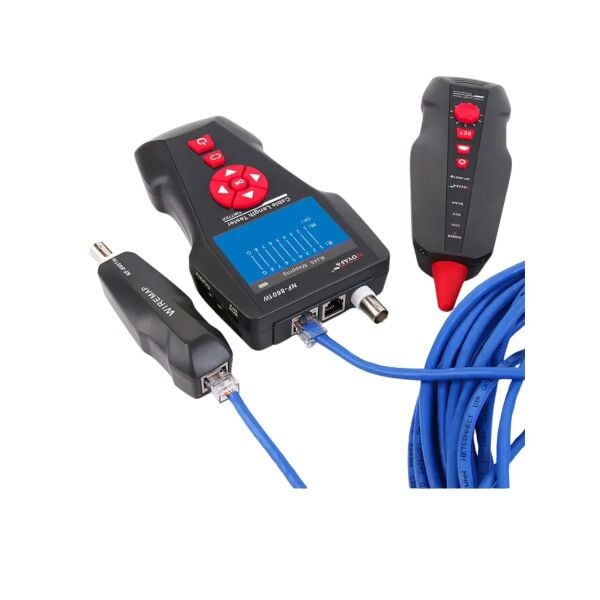 NOYAFA NF-8601W Ağ Test Cihazı | PoE, Ping, Kablo Takip ve Uzunluk Ölçümü
