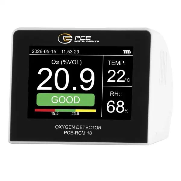 PCE-RCM 18 Oksijen Ölçüm Cihazı