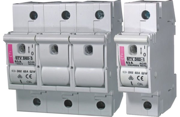 Eti STVD02 3p+N 63A/400V komplet