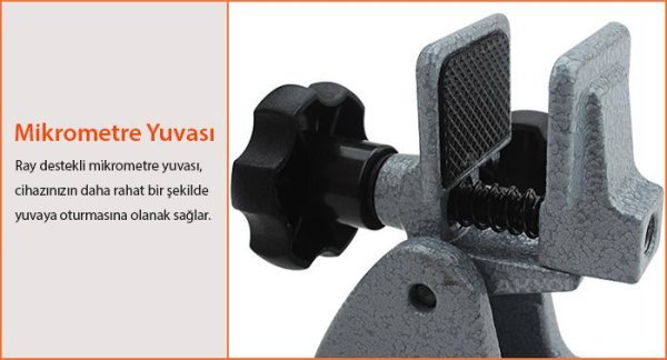 Dasqua 7111-1105 Mikrometre Standı