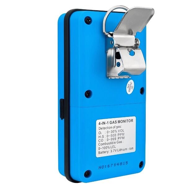 Smart Sensor ST8904 4’lü Gaz Ölçüm Cihazı | O₂, CO, H₂S ve LEL