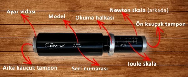 JL-1000 Newton ve Joule Kuvvet Ölçer