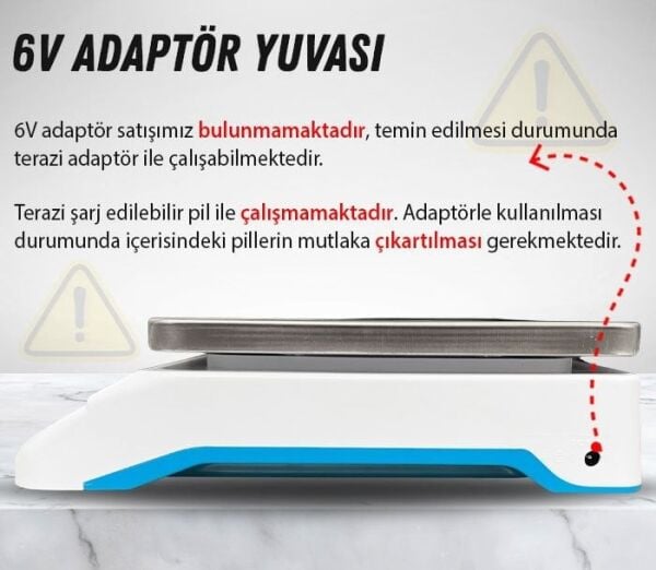 Swock TS500 Dijital Terazi | 25 kg / 1 g | Parça Sayımlı