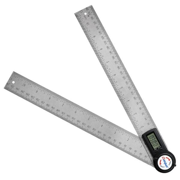 Dasqua 1022-4300 Dijital Açı Ölçer | 30 cm, 0–360°