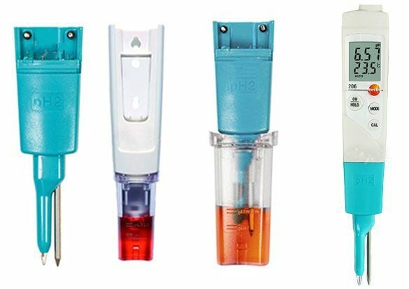 Testo 206 pH2 set ph/sıcaklık ölçüm cihazı seti