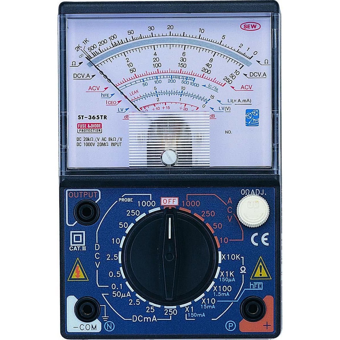 ST-365TRB Standart SEW Analog Multimeter