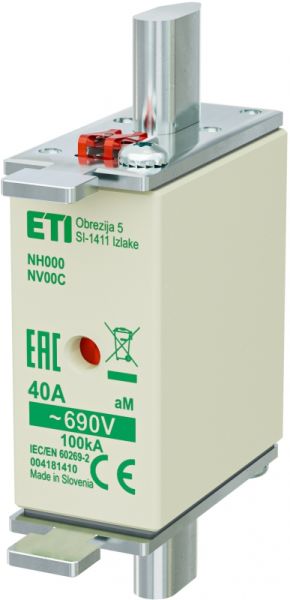 Eti NH000 aM 40A/690V
