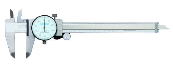 ACCUD 101-006-21 Saatli Kumpas 101 Serisi 0.02mm - 0-150mm