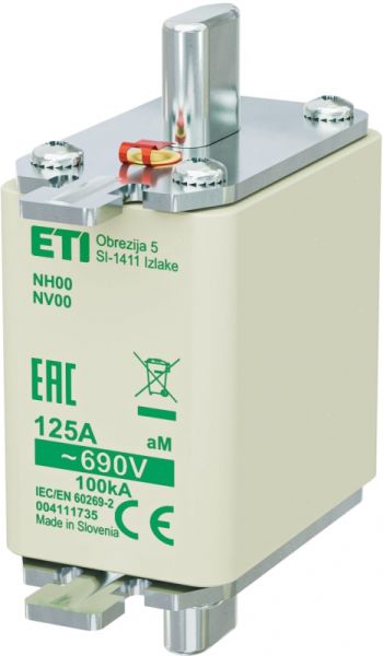 Eti NH00 aM 125A/690V
