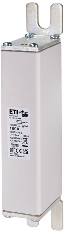Eti NHU01XL gBat 160A/1500V DC
