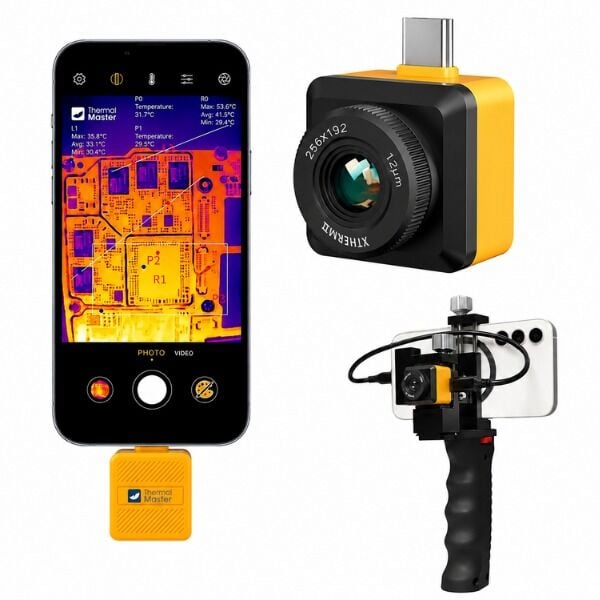 Thermal Master T2S Pro Termal Kamera | 256×192, 8 mm Makro