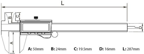 Dasqua 2115-2310 Metal Kasalı Kumpas 200mm